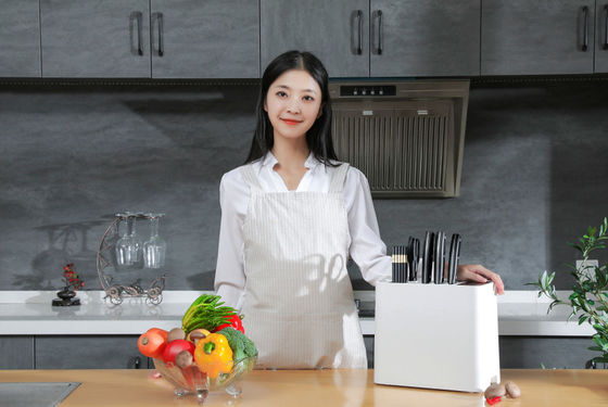Patented Design Wholesale High Quality Electric knife sharpener Disinfection UV knife holder