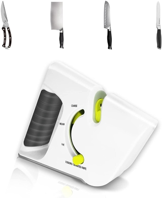 4 sharpener σκηνικών μαχαιριών 2in1 φορητό sharpener κουζινών στο resore οι λεπίδες γρήγορα