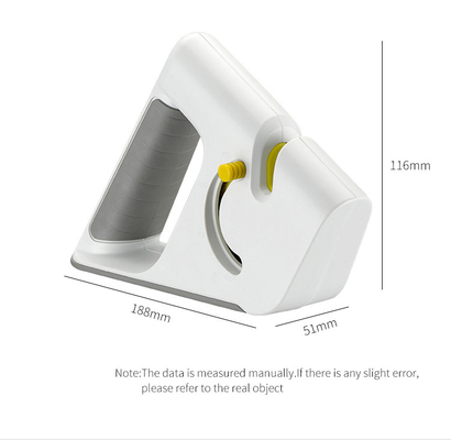 Ps Plastic Handle Promotional Kitchen Cookware From China Knife Sharpener for serrated blades With Tungsten Steel Blade