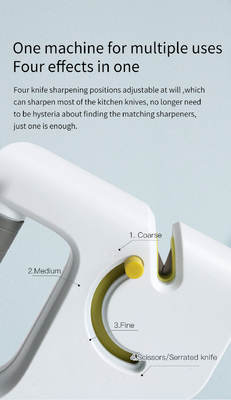 Ps Plastic Handle Promotional Kitchen Cookware From China Knife Sharpener for serrated blades With Tungsten Steel Blade