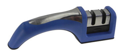 Δύο επιπέδων Sharpener μαχαιριών καρβιδίου βολφραμίου, χονδροειδές λεπτό Sharpener μαχαιριών 190 * 50 * 60mm